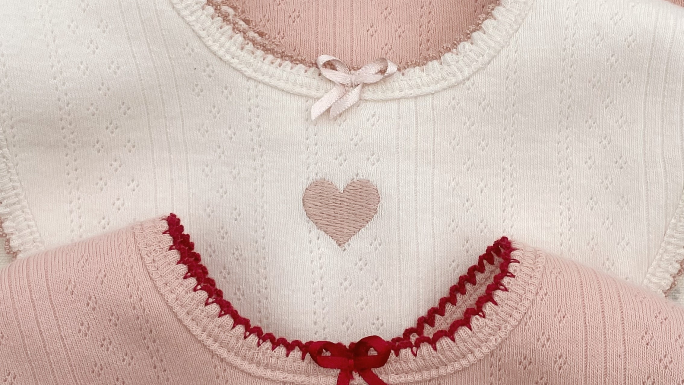 Konges Sløjd A/S Bandana Lätzchen rose/white mix