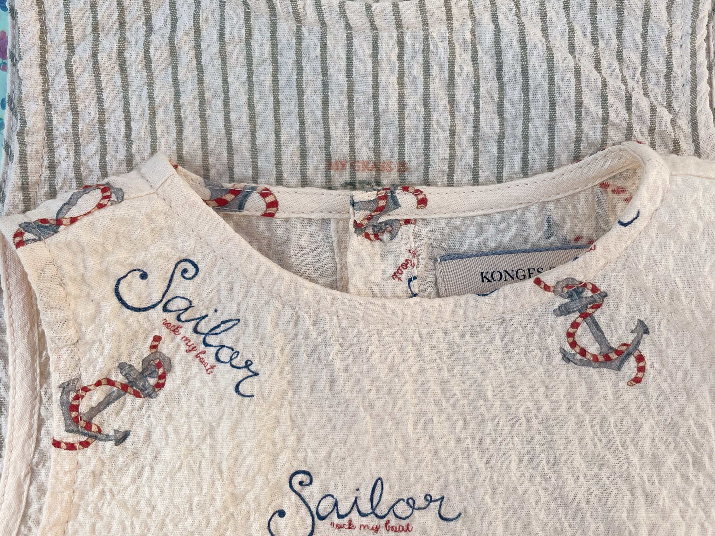 Konges Sløjd A/S Einteiler und Overalls - Gewebt stripe bluie
