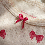Konges Sløjd A/S JERSEY T-SHIRTS rosia bow