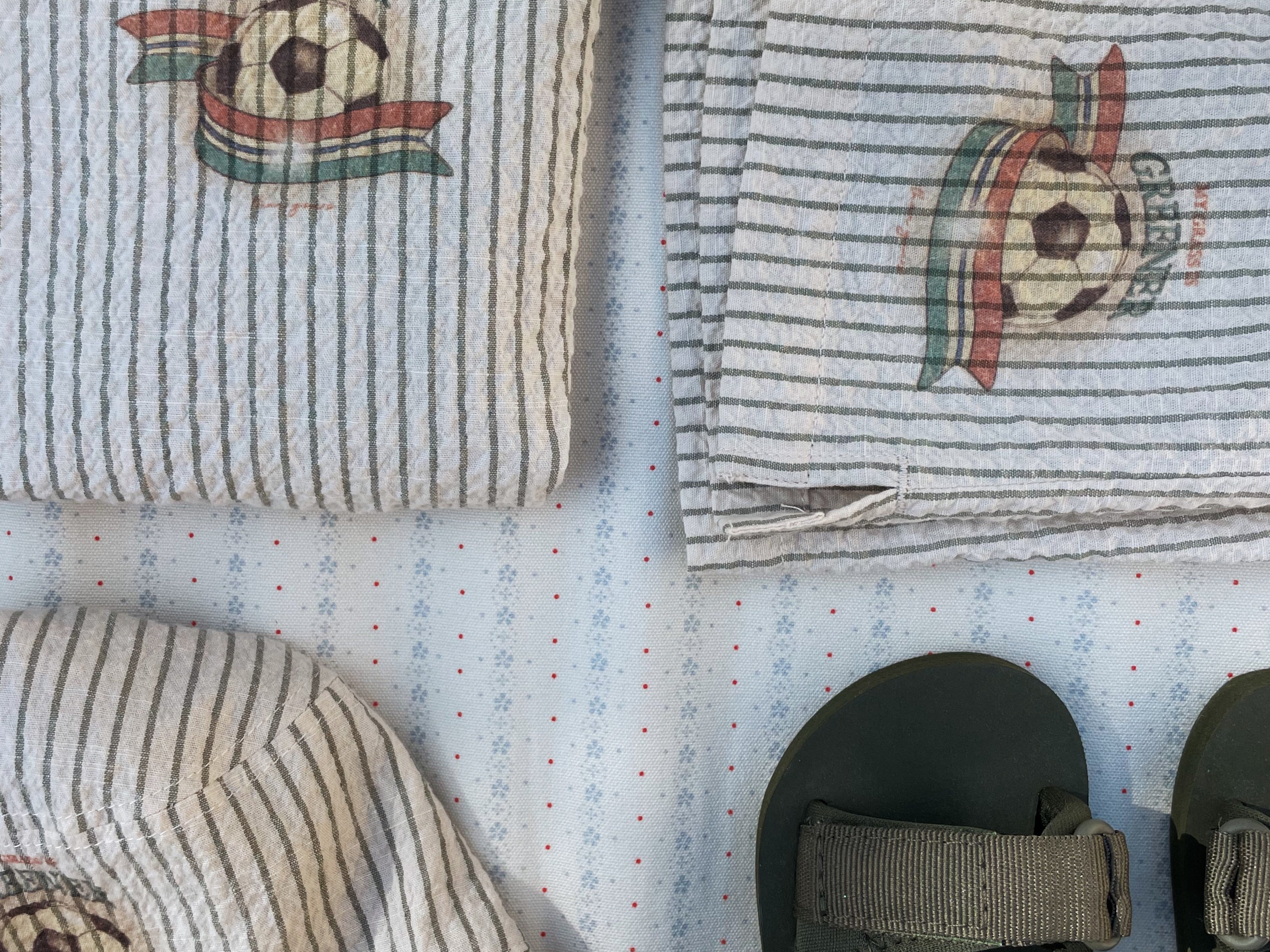 Konges Sløjd A/S Shorts & Pumphosen - Gewebt stripe bluie