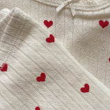Konges Sløjd A/S Blusen - Jersey amour rouge