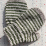 Konges Sløjd A/S Fäustlinge lemon/stripe
