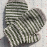 Konges Sløjd A/S Fäustlinge lemon/stripe