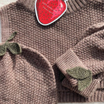 Konges Sløjd A/S MITTENS bunny brown melange