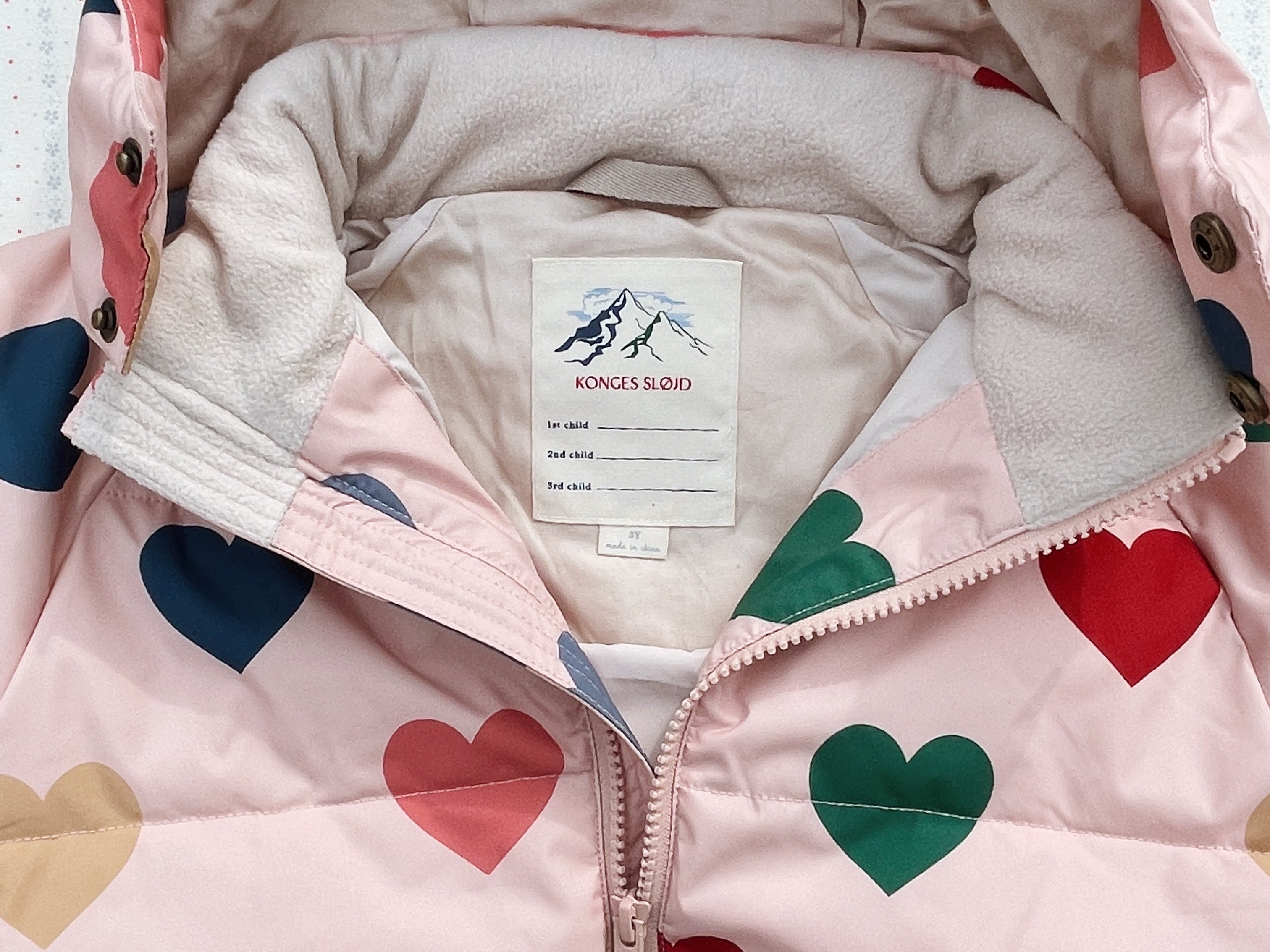Konges Sløjd A/S WINTER JACKETS coeur rose coloré
