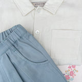 Konges Sløjd A/S WOVEN PANTS ashley blue