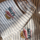 Konges Sløjd A/S JERSEY PANTS captains blue/antique white