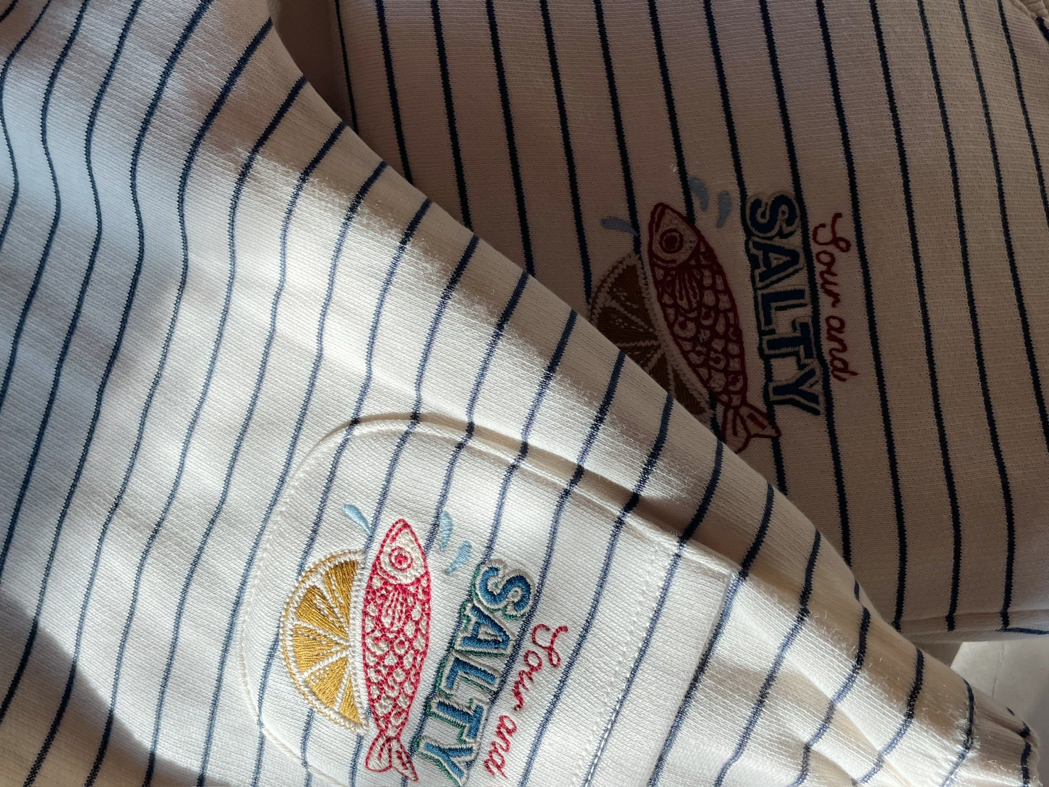 Konges Sløjd A/S Blusen - Jersey captains blue/antique white