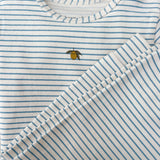 Konges Sløjd A/S JERSEY PANTS stripe bluie