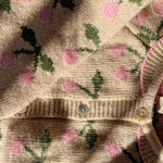 Konges Sløjd A/S Strickblusen cherry