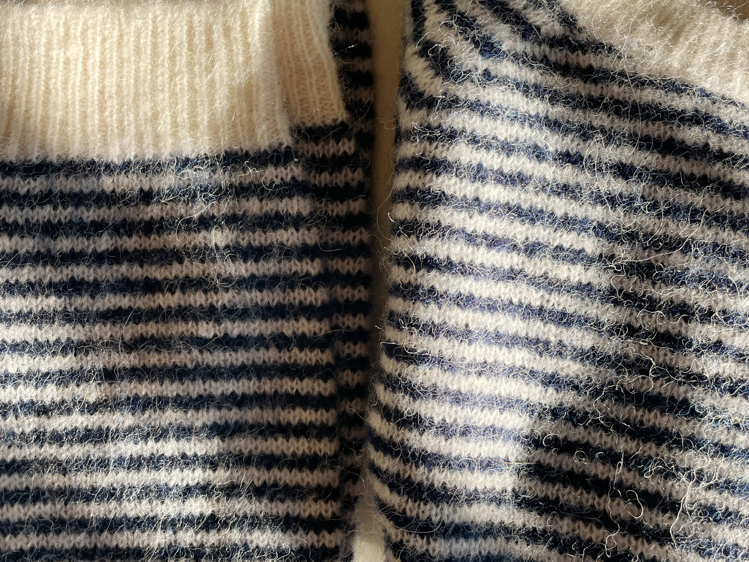 Konges Sløjd A/S Blusen - Strick ensign blue/buttercream