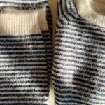 Konges Sløjd A/S Blusen - Strick ensign blue/buttercream