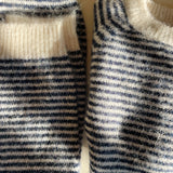 Konges Sløjd A/S Blusen - Strick ensign blue/buttercream