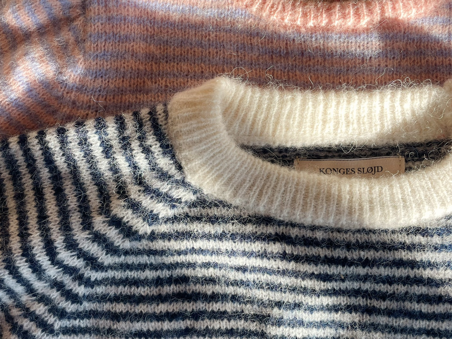 Konges Sløjd A/S Blusen - Strick ensign blue/buttercream