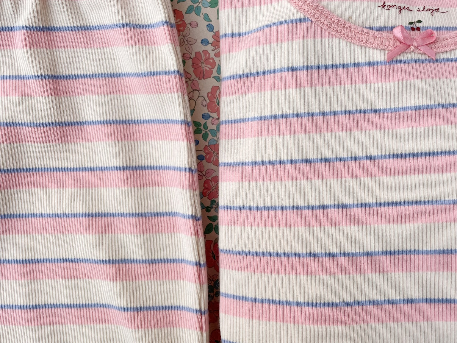 Konges Sløjd A/S JERSEY PANTS lolly stripe