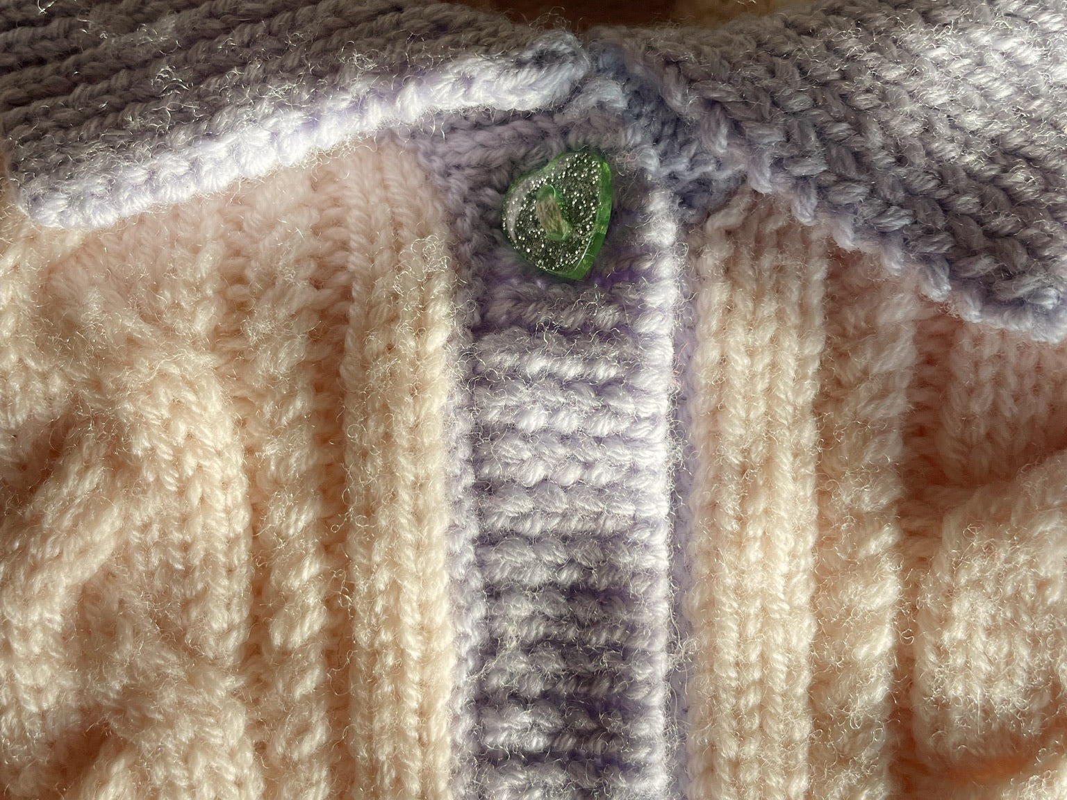 Konges Sløjd A/S Strickblusen off white