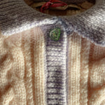 Konges Sløjd A/S Strickblusen off white