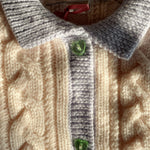 Konges Sløjd A/S Strickblusen off white