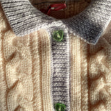 Konges Sløjd A/S Strickblusen off white