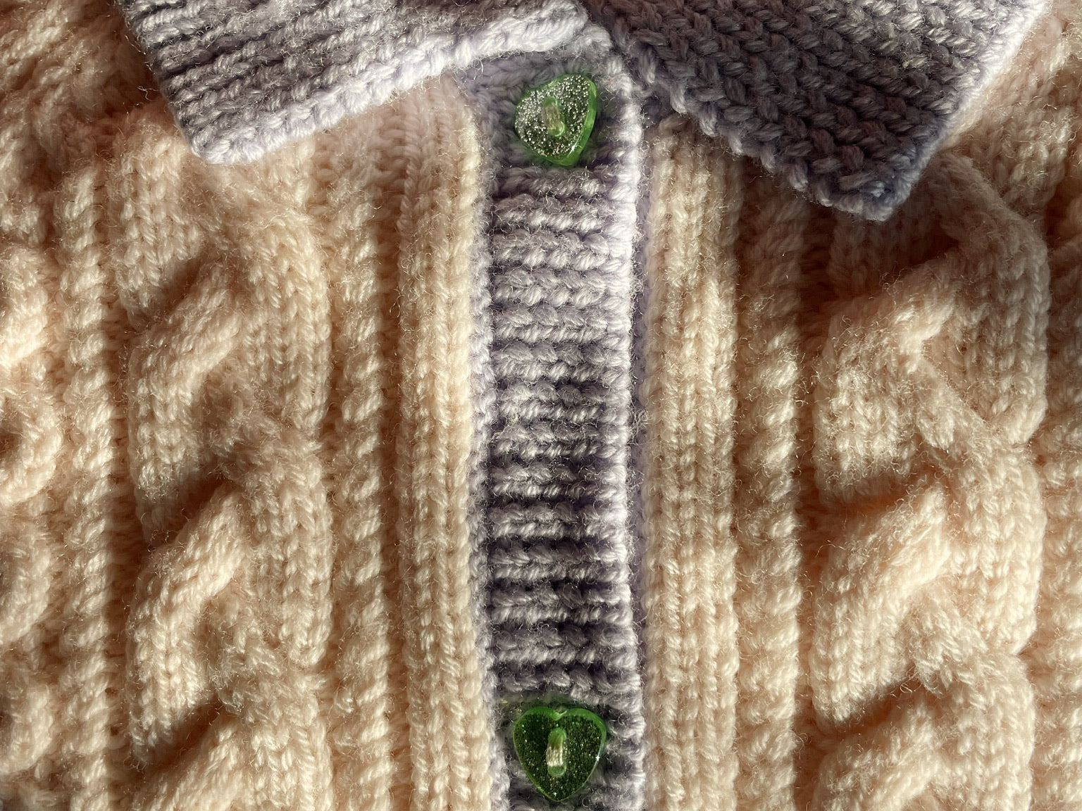 Konges Sløjd A/S Strickblusen off white