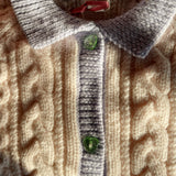 Konges Sløjd A/S Strickblusen off white