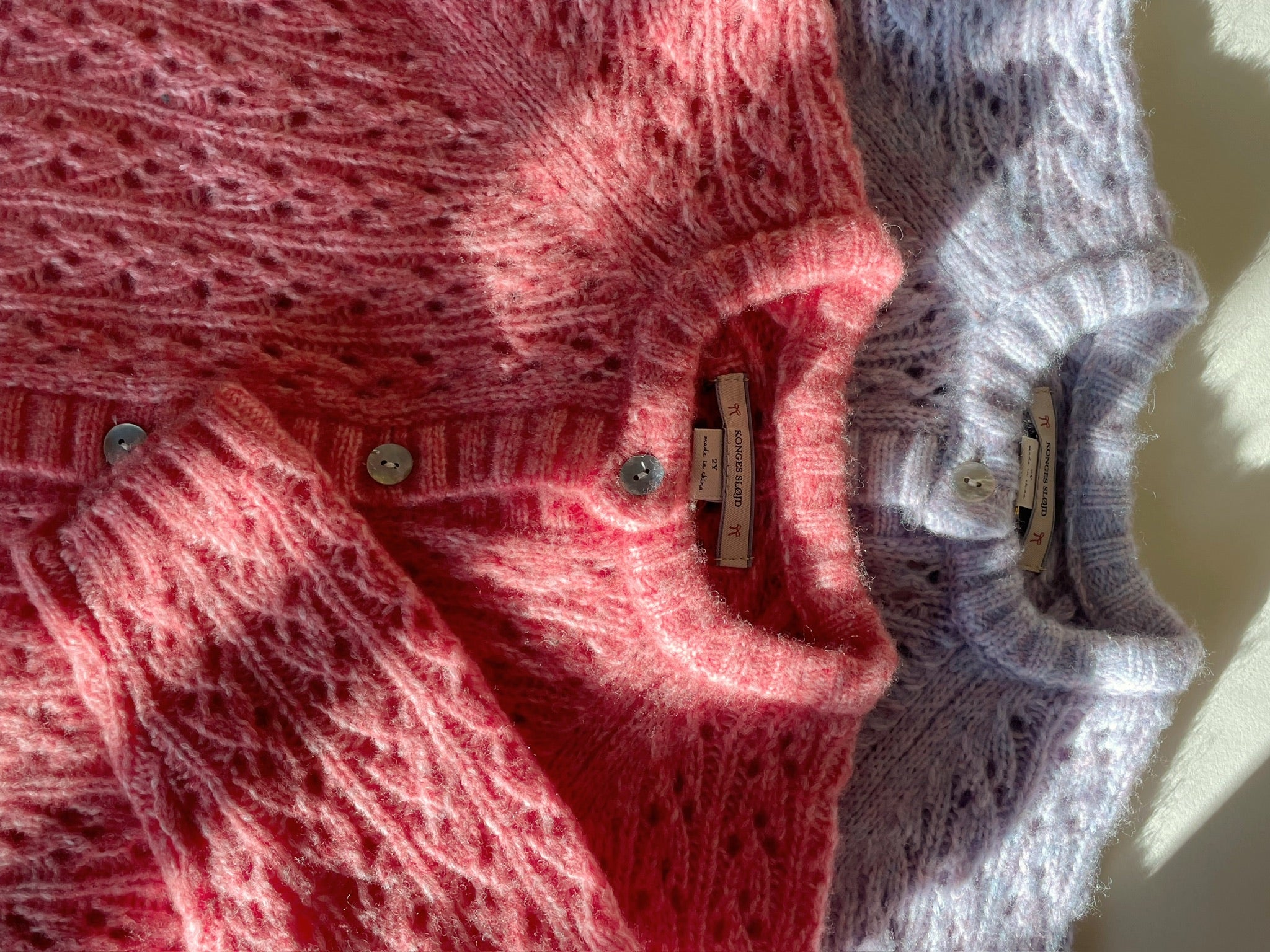 Konges Sløjd A/S Strickblusen pink