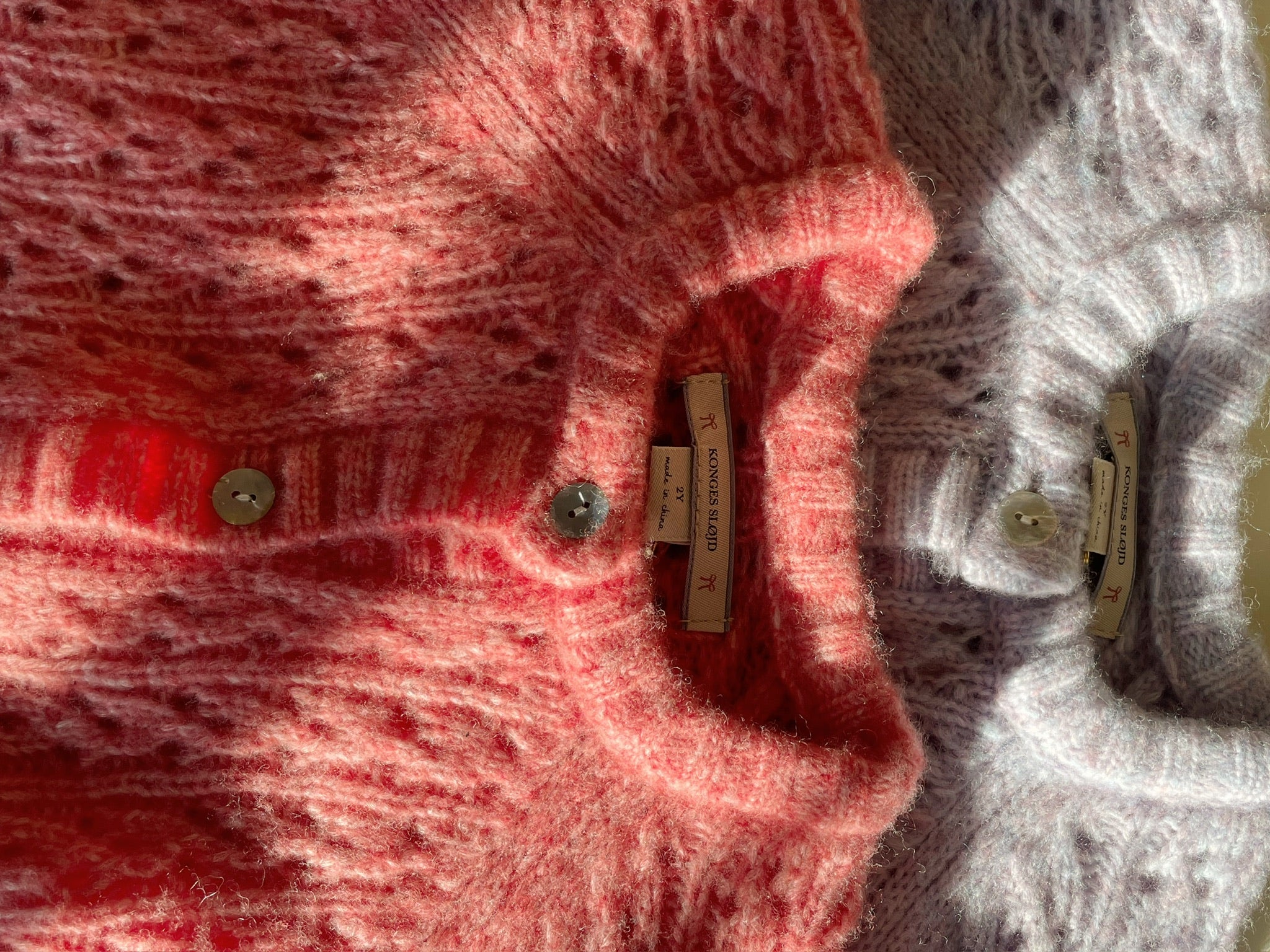 Konges Sløjd A/S Strickblusen pink