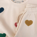 Konges Sløjd A/S JERSEY PANTS multi heart