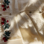 Konges Sløjd A/S Strickblusen bright white