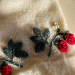 Konges Sløjd A/S Strickblusen bright white