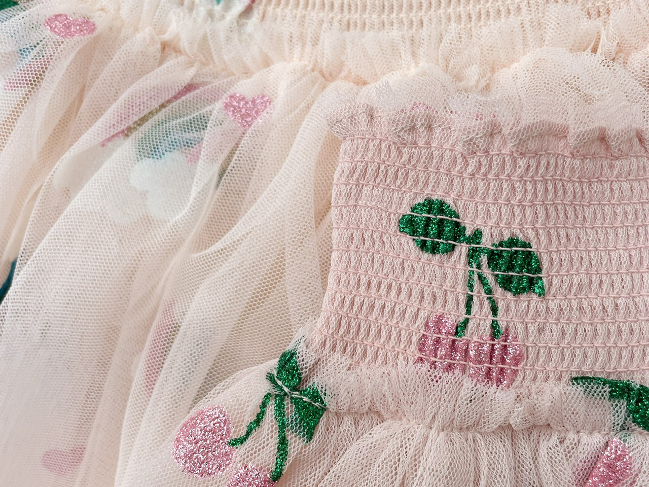 Konges Sløjd A/S WOVEN SKIRTS ma grande cerise pink glitter