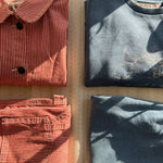 Konges Sløjd A/S WOVEN JACKETS & VESTS milk rouge stripe