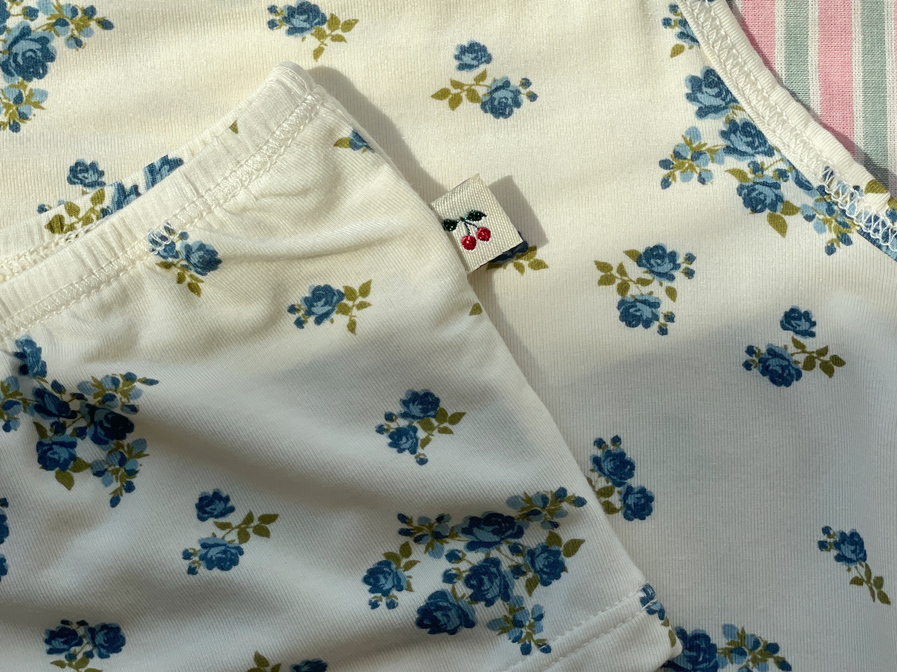 Konges Sløjd A/S Unterwäsche blue kitty dot/tramonto