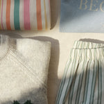 Konges Sløjd A/S Strickblusen off white melange