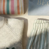 Konges Sløjd A/S Strickblusen off white melange