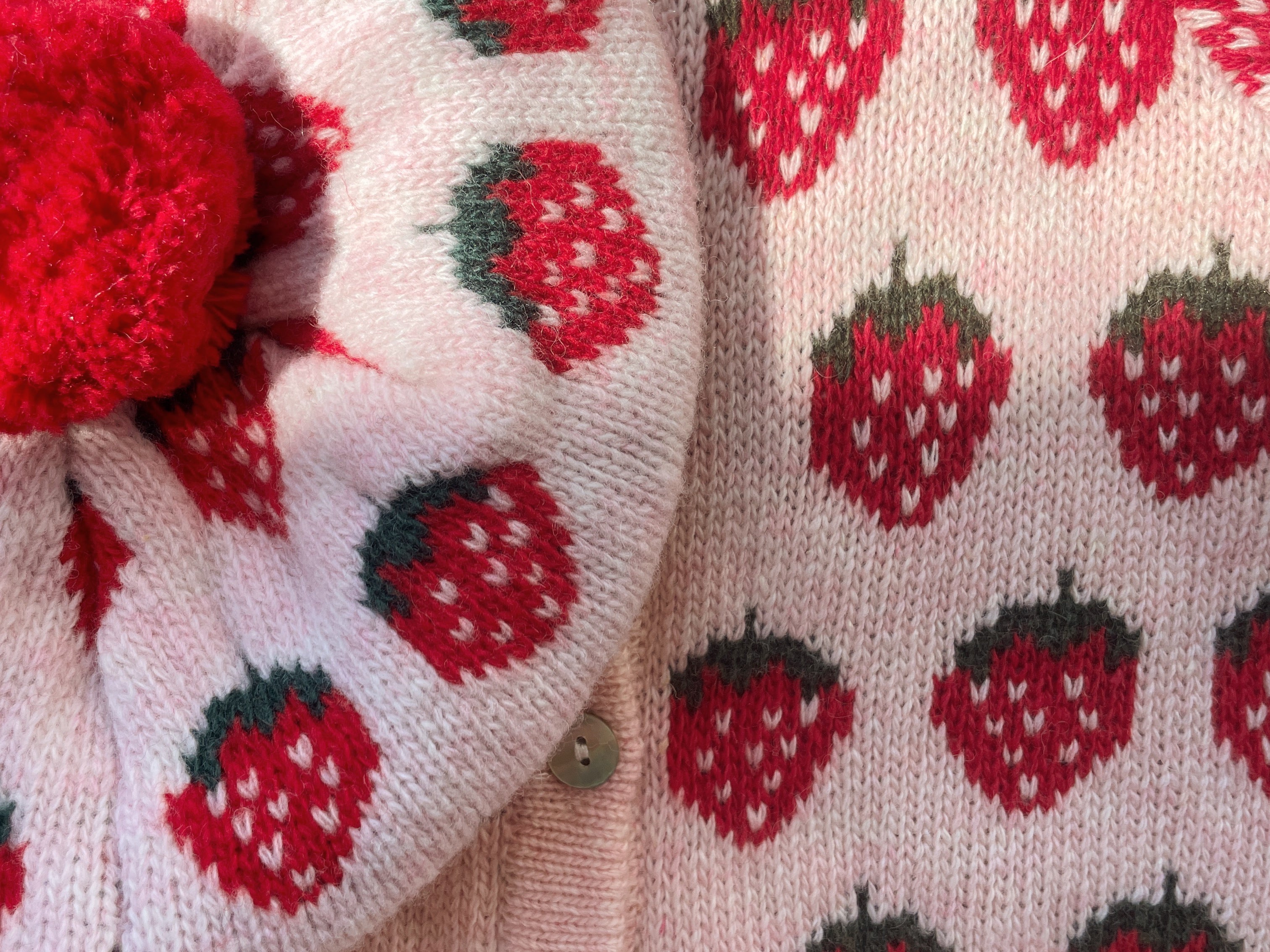 Konges Sløjd A/S Strickblusen strawberry