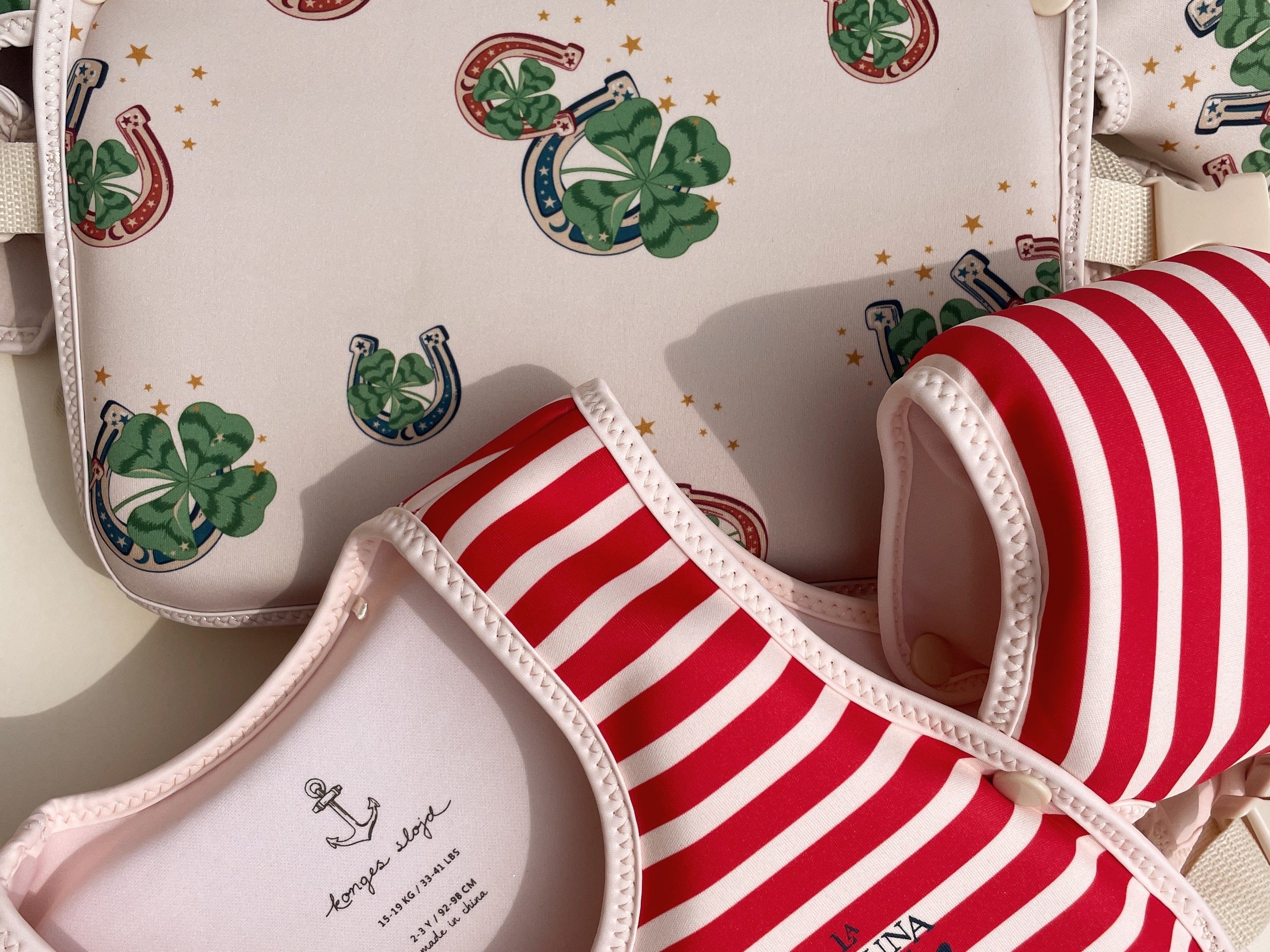 Konges Sløjd A/S FLOAT VEST & BELTS stripe rouge