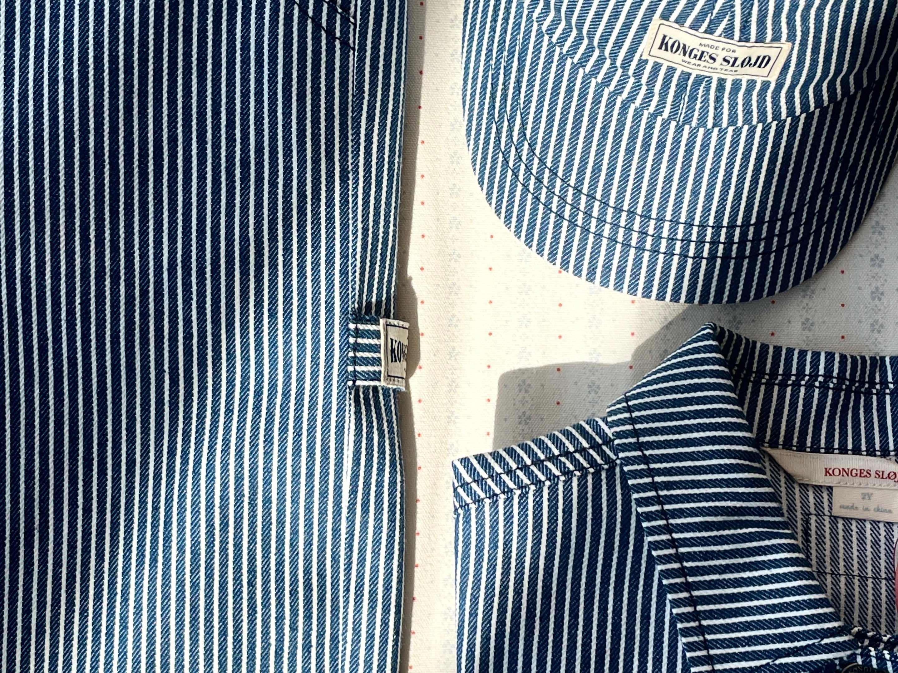 Konges Sløjd A/S Hosen - Gewebt blue stripe