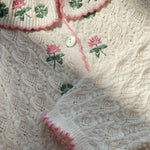 Konges Sløjd A/S Strickblusen off white