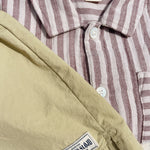 Konges Sløjd A/S WOVEN SHORTS & BLOOMERS pale olive green/ermine