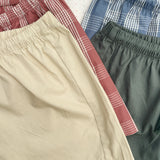 Konges Sløjd A/S WOVEN SHORTS & BLOOMERS flint check/cilantro