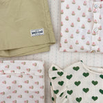 Konges Sløjd A/S WOVEN SHORT SLEEVE SHIRTS amour verde