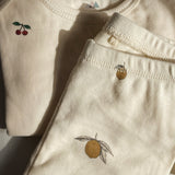 Konges Sløjd A/S JERSEY PANTS lemon