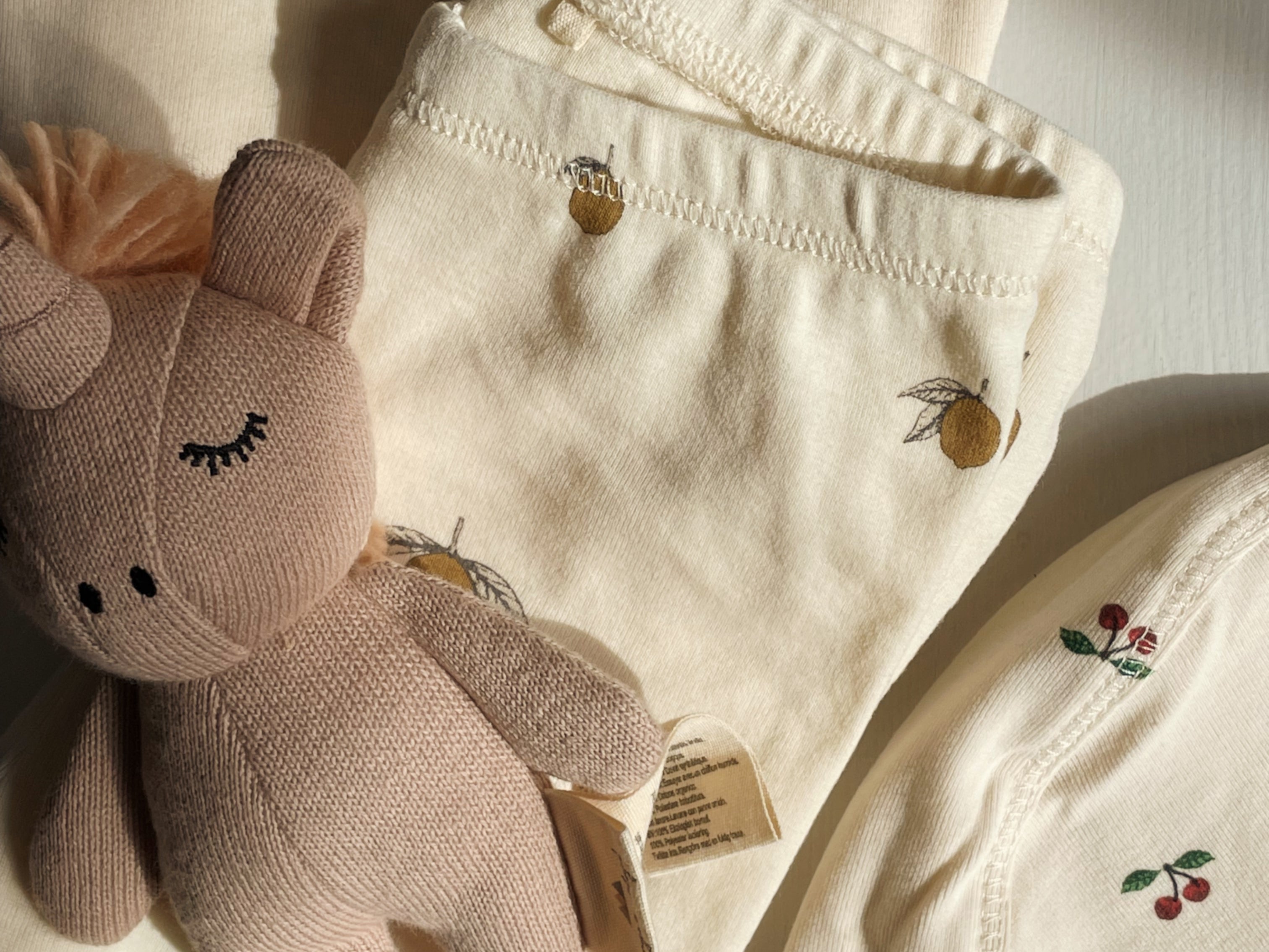 Konges Sløjd A/S JERSEY PANTS lemon