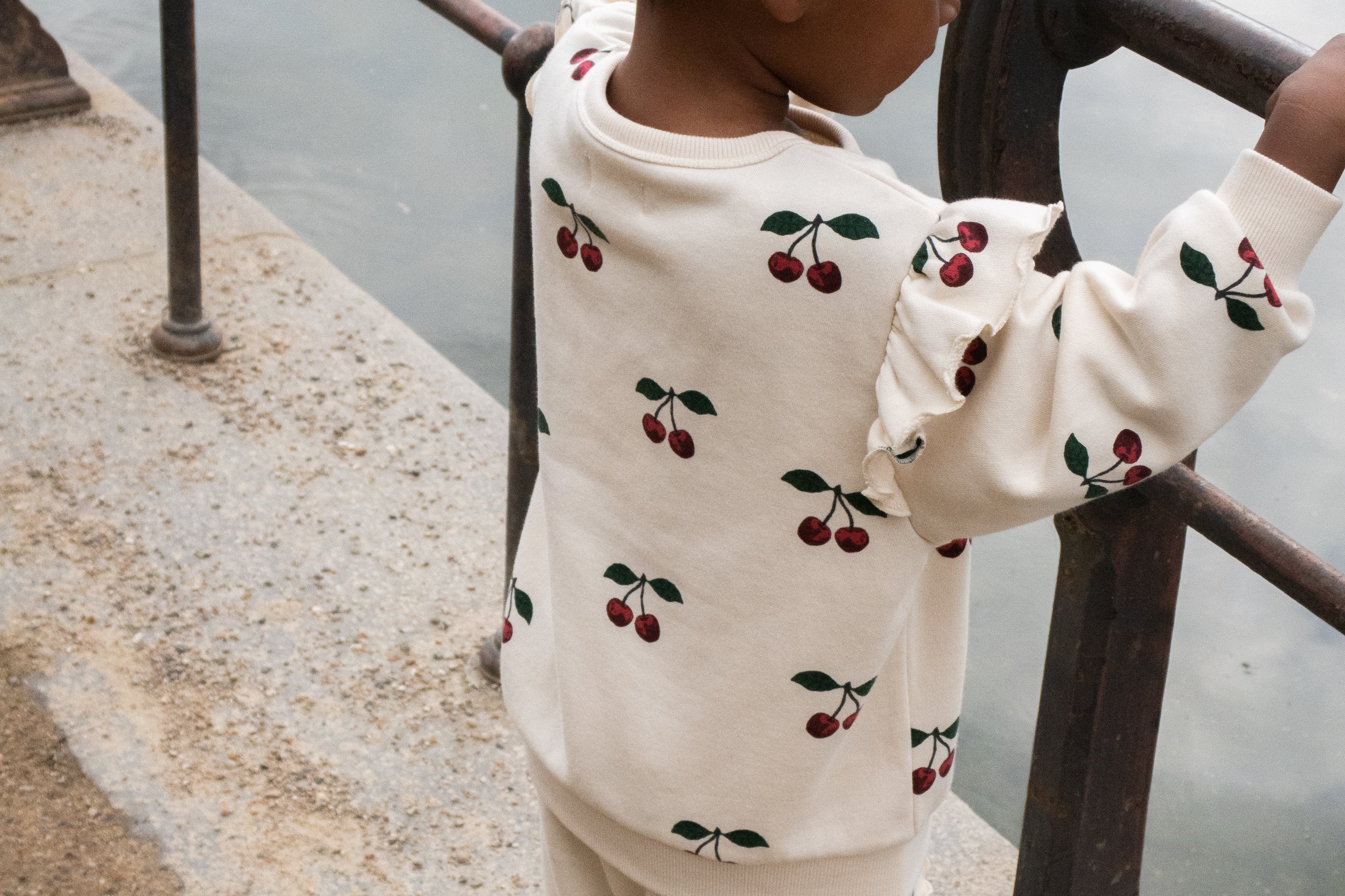 Konges Sløjd A/S Hosen - Jersey ma grande cerise