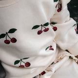 Konges Sløjd A/S Hosen - Jersey ma grande cerise