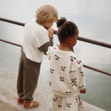 Konges Sløjd A/S Hosen - Jersey ma grande cerise