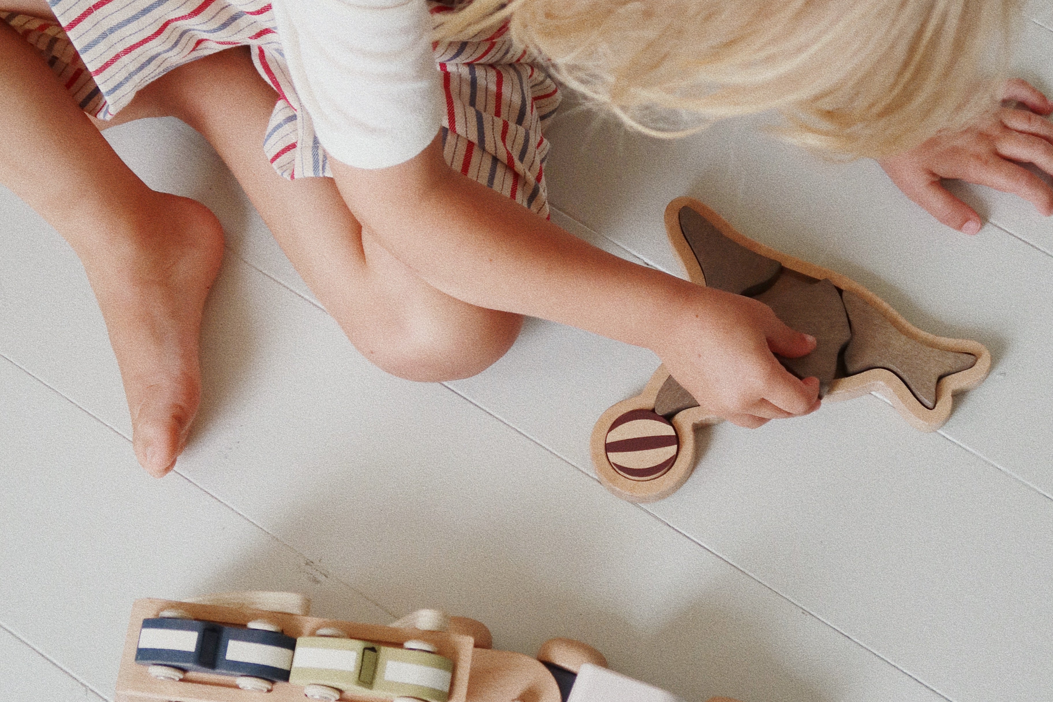 Konges Sløjd A/S Shorts & Pumphosen - Gewebt antique stripe