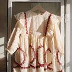 Konges Sløjd A/S WOVEN DRESSES buttercream