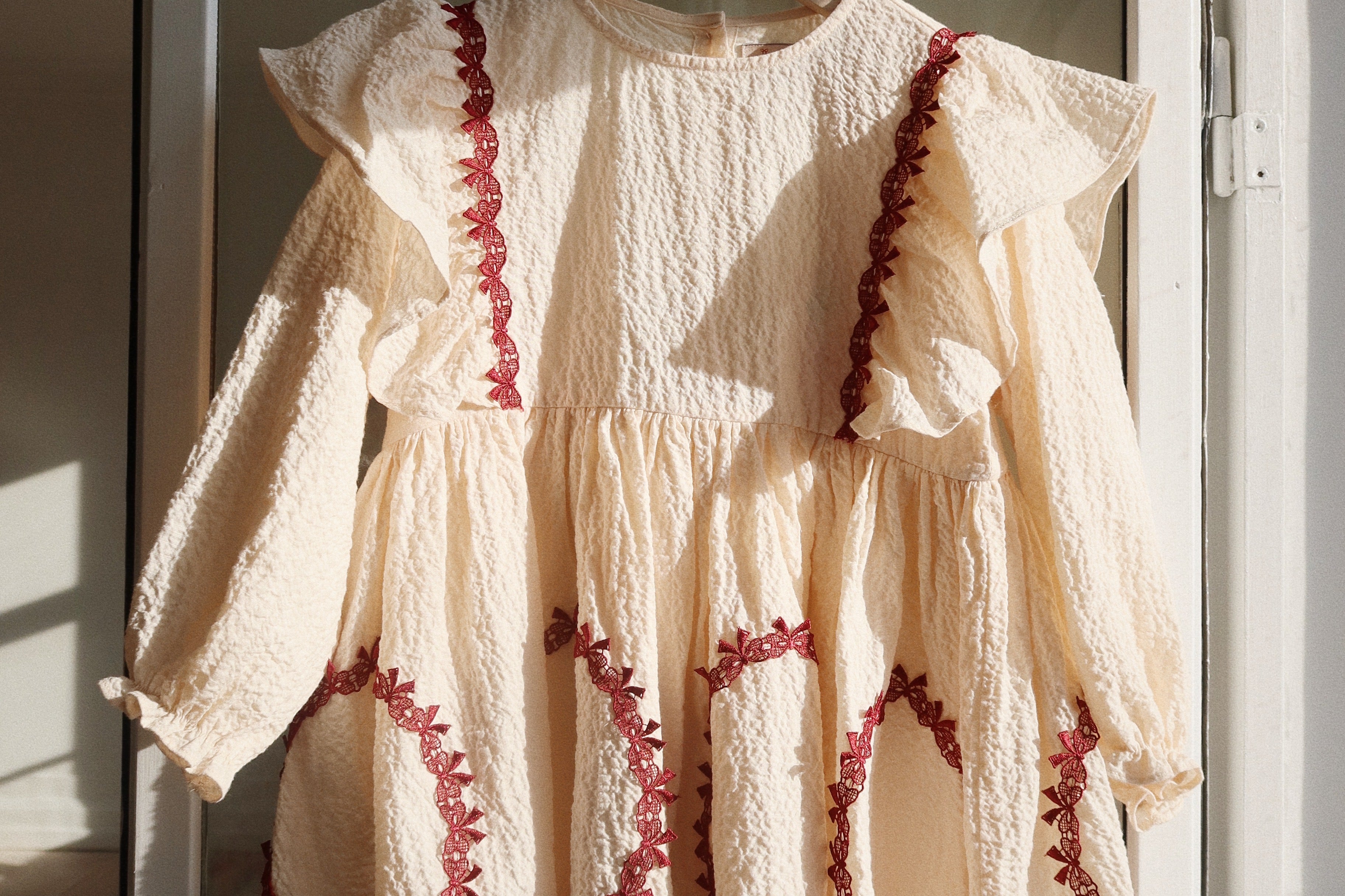 Konges Sløjd A/S WOVEN DRESSES buttercream